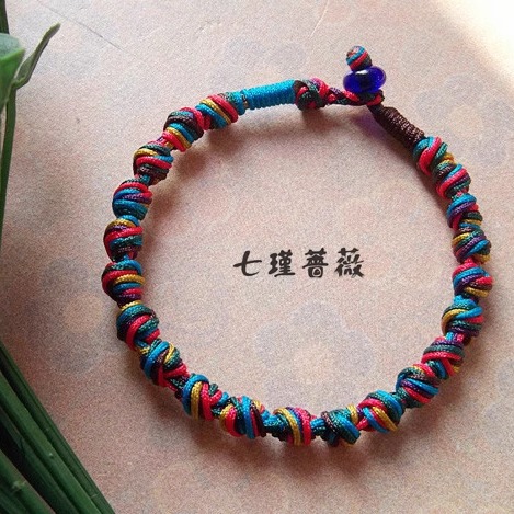情人结好运连连红绳幸运手环手绳