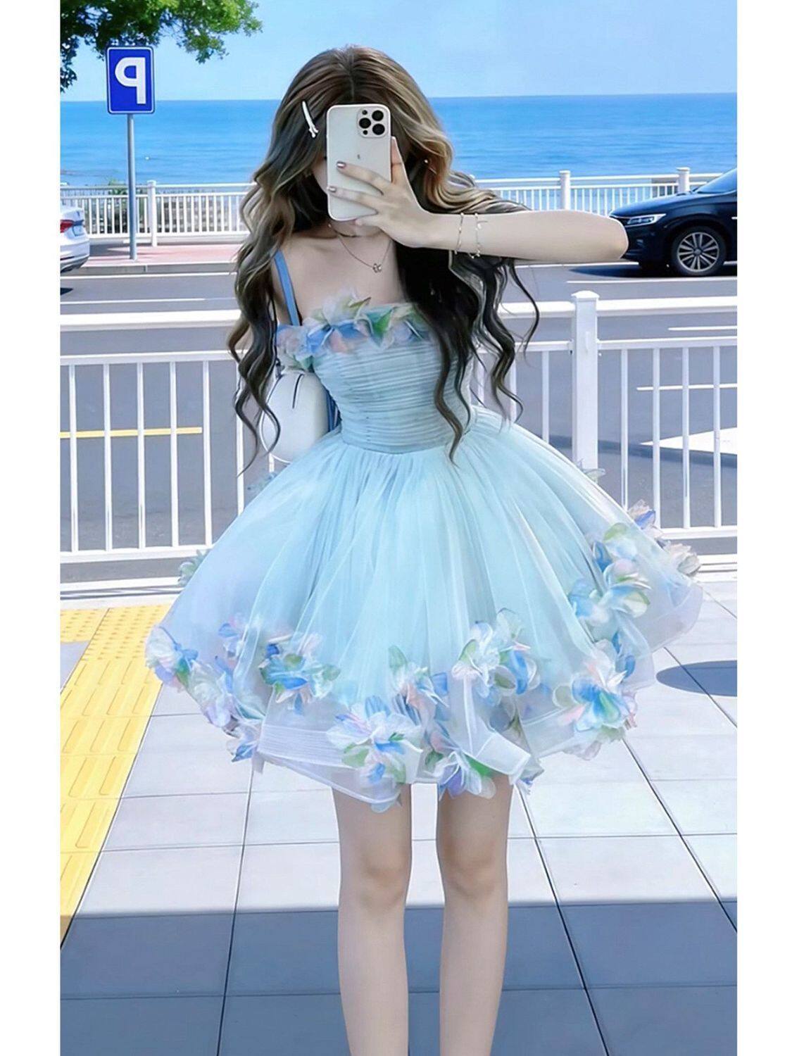 森系晚礼服2026新款重工生日成人礼超仙蓬蓬公主裙小个子高级甜美