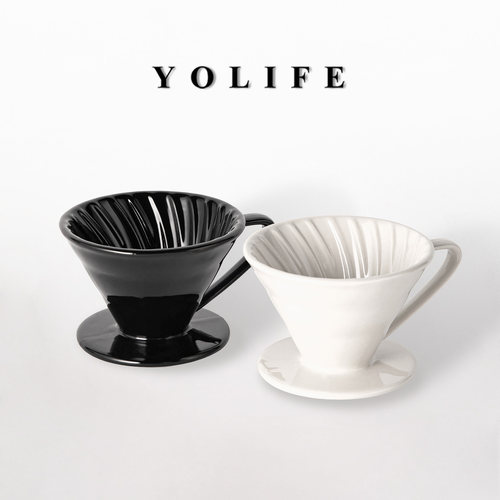 友来福手冲咖啡过滤器陶瓷