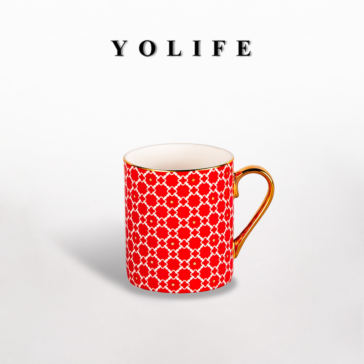 友来福骨瓷马克杯礼盒装