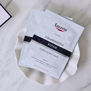韩国本土代购优色林速效镇静修护屏障面膜补水保湿敏感肌Eucerin