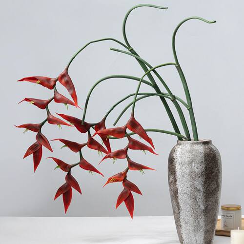 天堂鸟绿植仿真植物吊鸟花蝎尾蕉富贵鸟火凤凰ins风插花造景花材