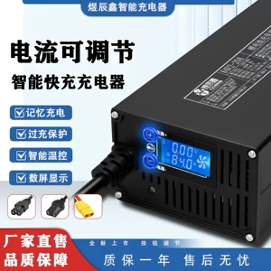 煜辰鑫锂电数显快充充电器