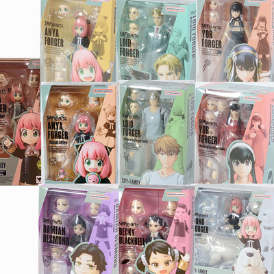 万代现货动漫间谍过家家shf模型