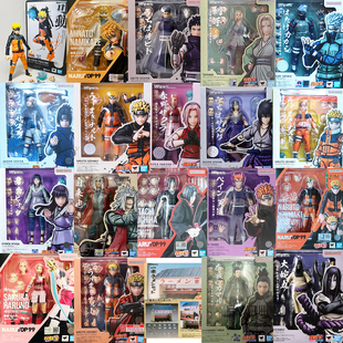 万代SHF鸣人佐助卡卡西水门宇智波鼬春野樱火影忍者疾风传仙人