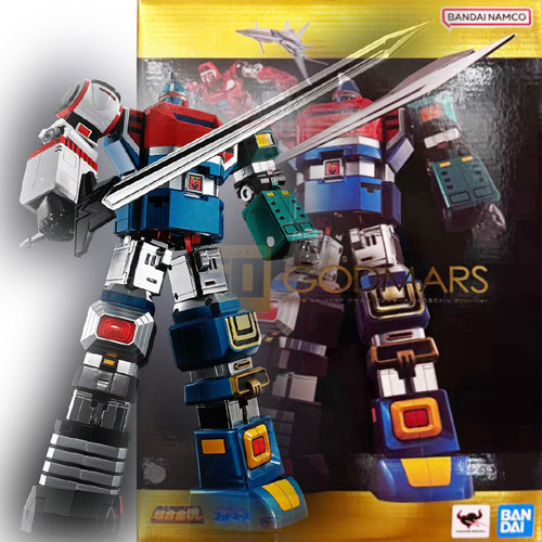 万代现货六神合体超合金正版模型