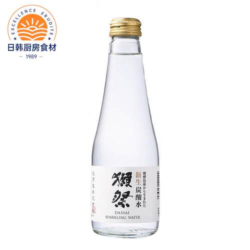 日本原装进口Dassai獭祭新生碳酸水大米发酵气泡水苏打水250ml