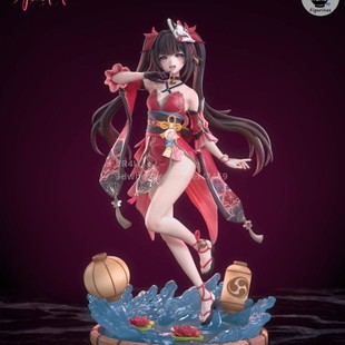 白膜《16K高清》手办崩坏星穹铁道花火焰火网红仿真桌面摆件