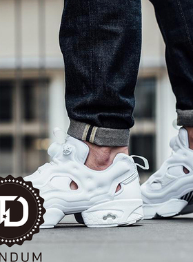 TN reebok pump fury联名锐步充气跑步鞋 夜光 情人节限定 AR0418