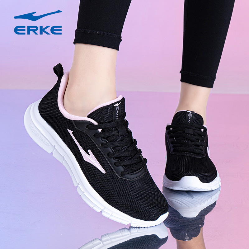 鸿星尔克女鞋新款休闲运动鞋