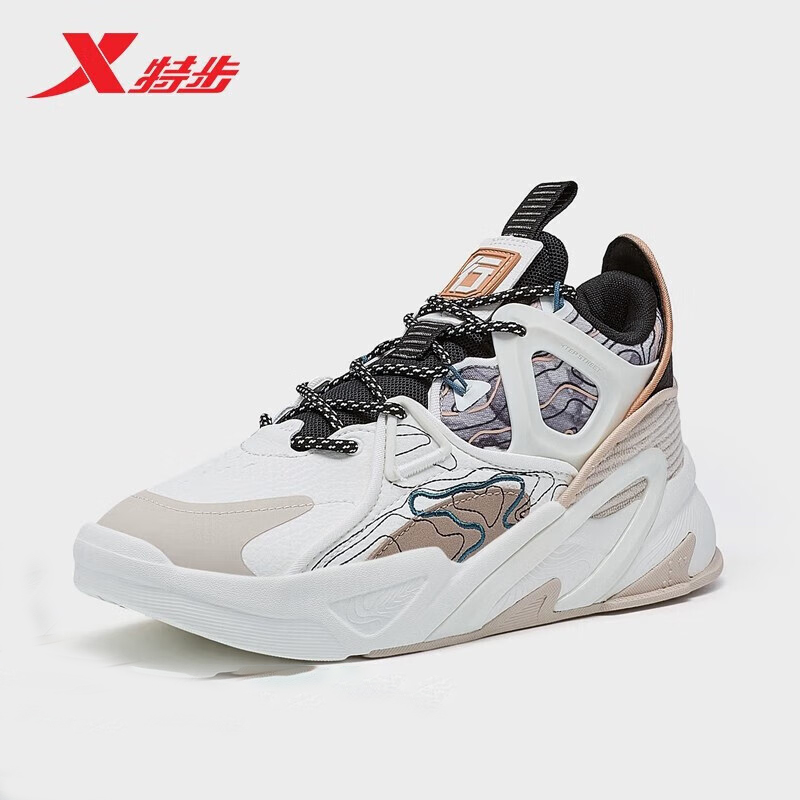 特步女鞋新款休闲运动鞋