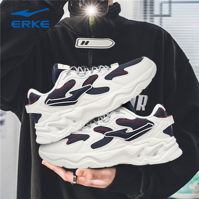 鸿星尔克男鞋新款休闲运动鞋