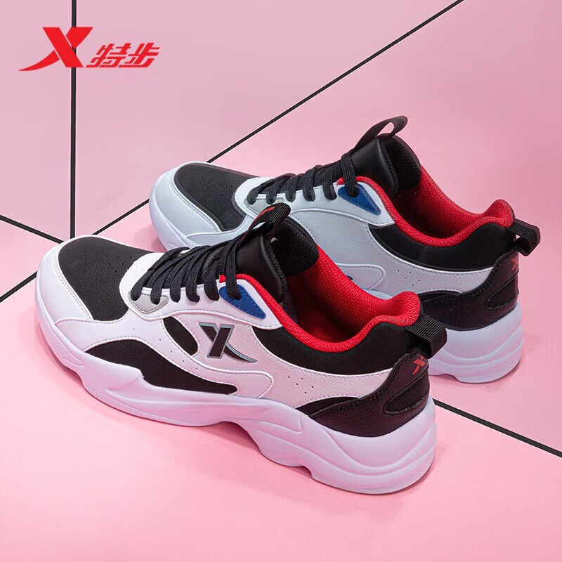 特步男鞋新款休闲运动鞋