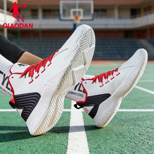 防滑厚底耐磨减震回弹运动篮球鞋