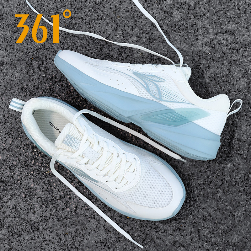 361跑步鞋男透气网面休闲老爹鞋