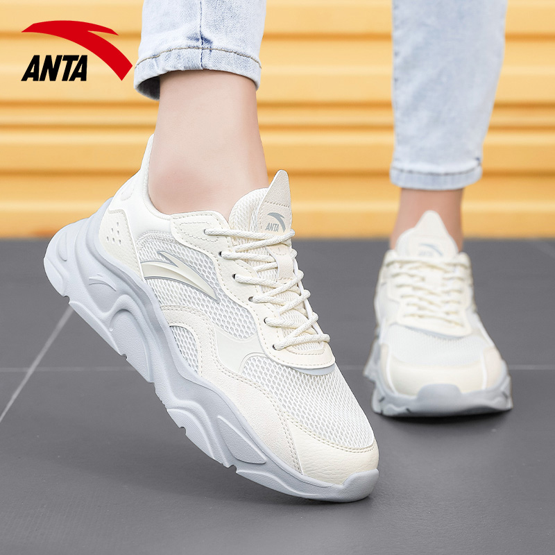 安踏女鞋新款休闲运动鞋