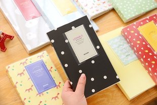 拍立得相册3寸影集相簿卡迷你拍立得相纸专用插页式 相册名片84张