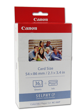 真品佳能KC36IP照片纸3寸相纸KC18C3寸cp13001200照片RP108