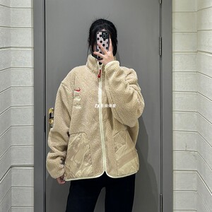 耐克Nike 男子户外运动舒适保暖仿羊羔绒梭织外套夹克 FZ6194-010