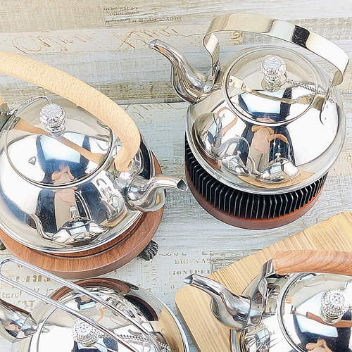 全钢提梁多用茶叶壶水壶煮水茶壶