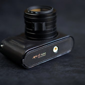 韩国arte mano高端手工制作Leica徕卡Q2专用金字限量相机皮套