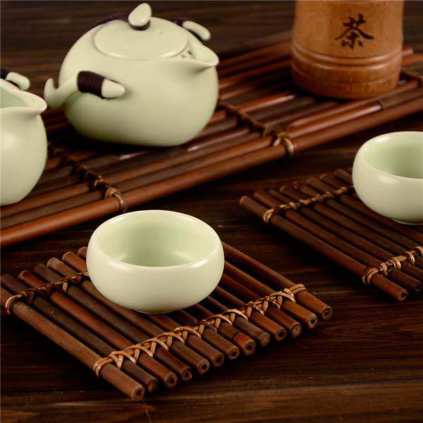 工厂供应 茶道竹排 茶杯垫 原竹工艺|ruв категории посуда, посуда, коврик - от Buy2taobao.com для оказания профессиональной услуги покупки агента Taobao