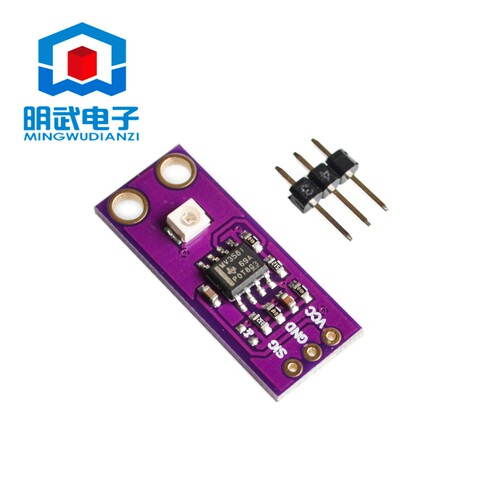 WCMCU-GUVA-S12SD紫外线感测器太阳光强度检测感测器模块高灵敏AI