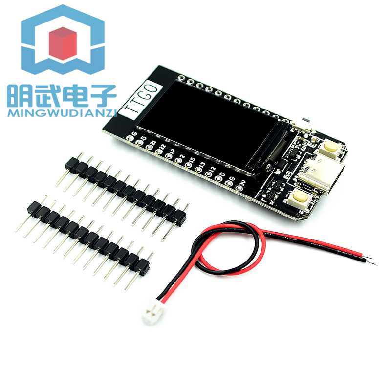 TTGO T-Display ESP32WiFi蓝牙模块1.14英寸LCD开发板