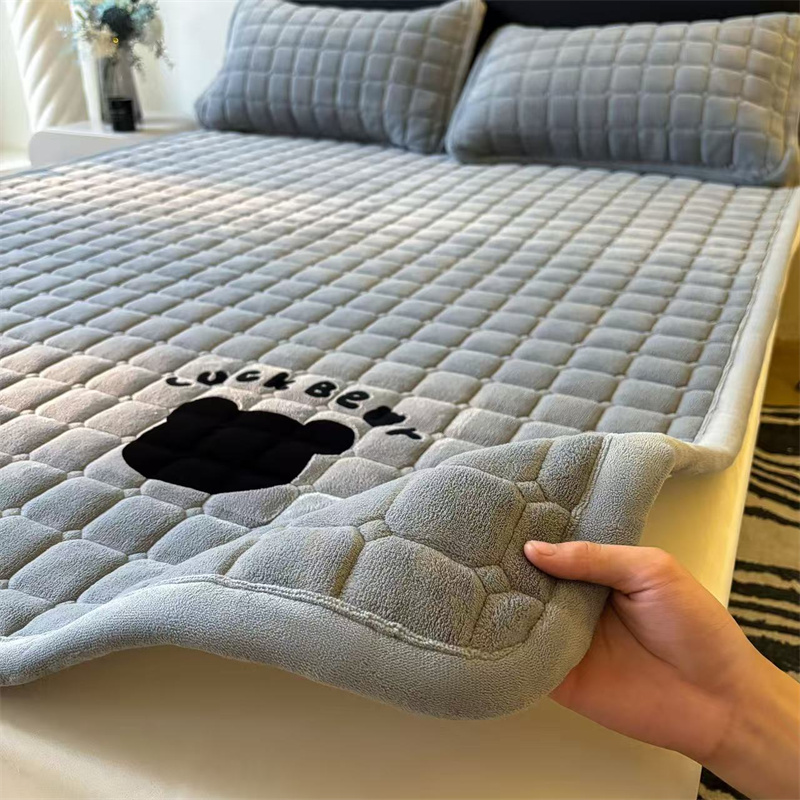 单人床垫子牛奶绒垫褥褥子贴身睡全棉褥子可折叠垫被被褥单人宿舍