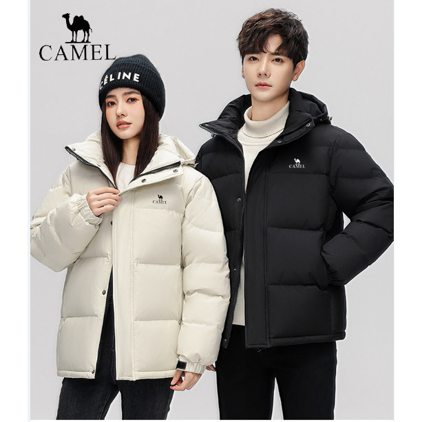 骆驼火山羽绒服男女同款冬季棉服2025新情侣款短款连帽面包服外套,户外/登山/野营/旅行用品,羽绒衣,淘宝优惠券,粉丝福利购,淘宝优惠卷