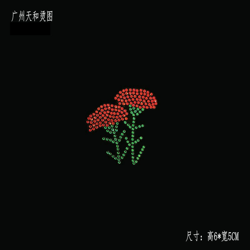 超闪可爱鲜花小图衣服烫图烫钻图案贴服装辅料仿奥烫钻加工厂定制,纺织面料/辅料/配套,烫画/烫图/烫钻,淘宝优惠券,粉丝福利购,淘宝优惠卷