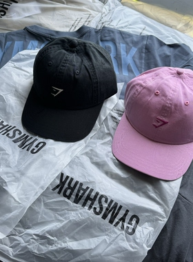 正品现货 GYMSHARK WASHED CAP 运动水洗做旧棒球帽圆顶健身夏季