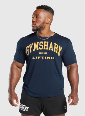 正品现货 Gymahark 2012 Lifting Tee宽松薄棉透气运动健身短袖