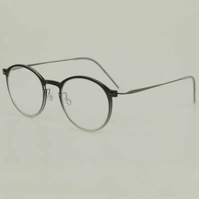 徐峥超轻4g尼龙纯钛无螺丝丹麦大牌设计师款式6541近视眼镜架