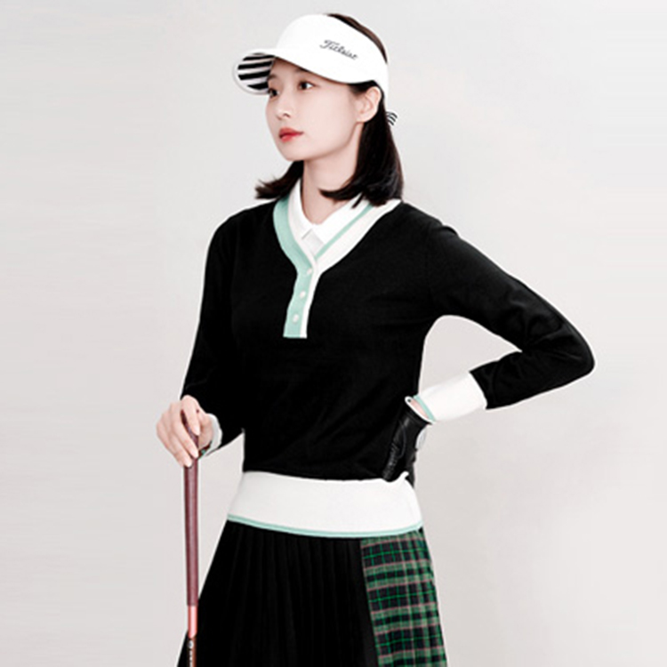 CHES高尔夫针织衫女运动休闲百搭