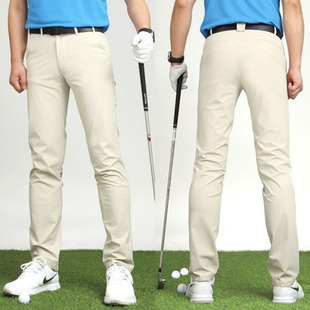 韩国直邮 男性弹力高尔夫球裤宽松裤中年版型GOLF男装 夏季IX873