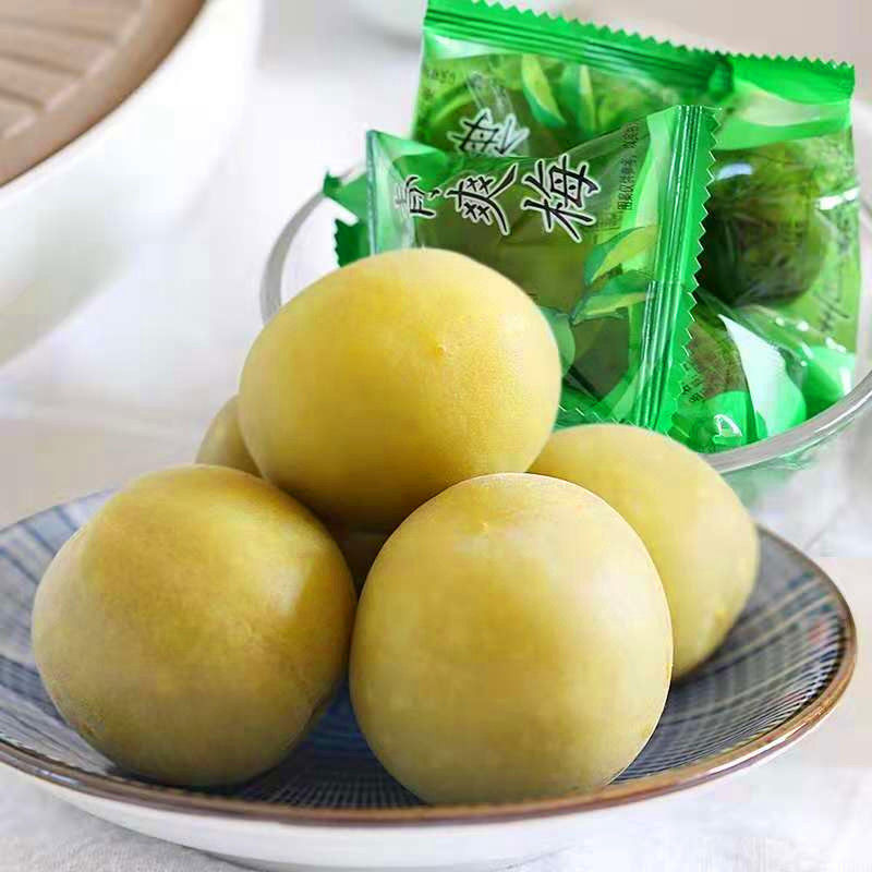 颜派下火梅脆青梅果蜜饯青口梅爽口梅独立包装酸甜零食净颜梅250g
