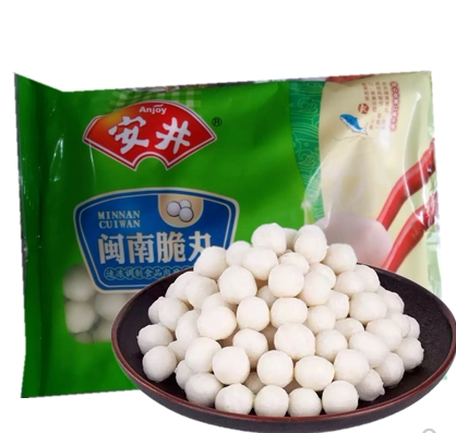 安井福建鱼丸闽南脆丸500g*2包脆鱼丸麻辣烫串香豆捞火锅食材