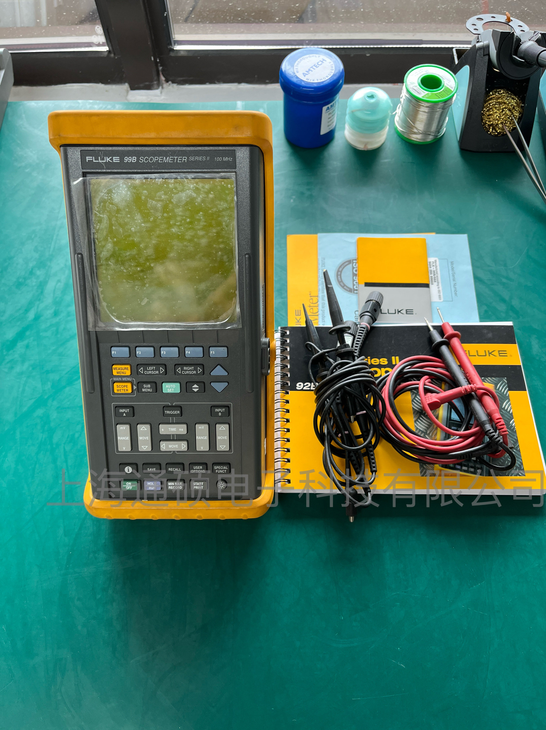 二手Fluke99B  100MHZ手持式数字示波表示波器