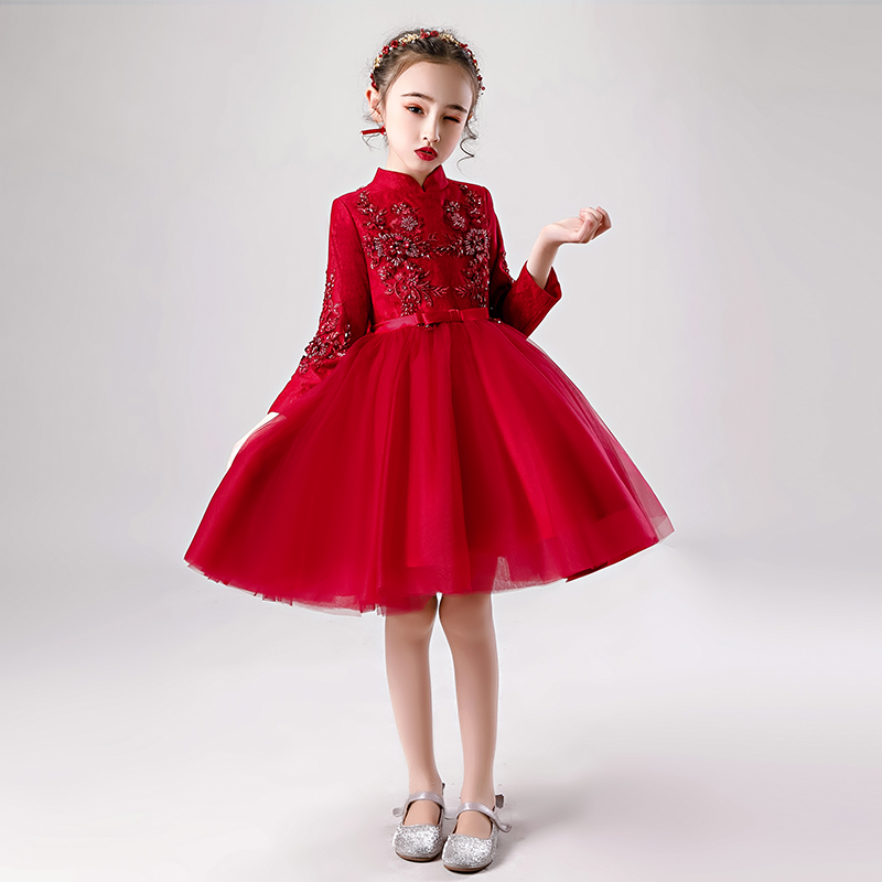 女童礼服蓬蓬公主裙演出服公主