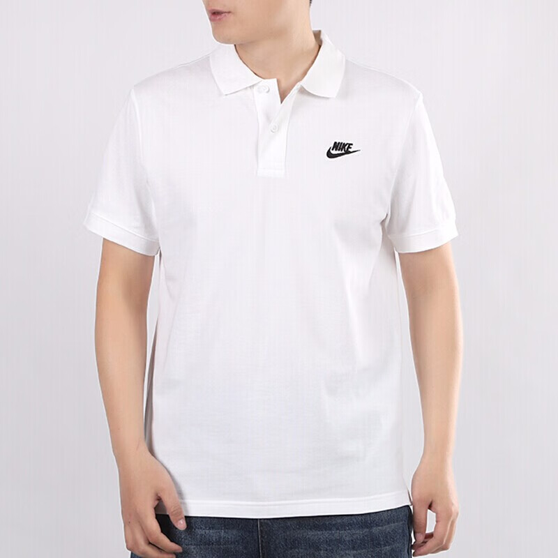 正品耐克AS M NSW CE POLO MATCHUP PQ男子休闲运动T恤CJ4457-100
