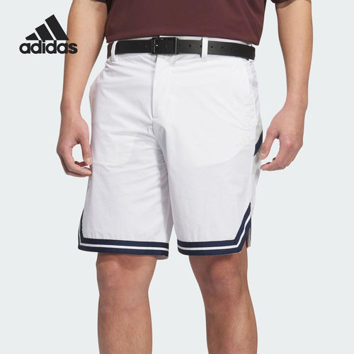 官方正品Adidas/阿迪达斯男子STRETCH高尔夫舒适运动短裤 JE8305
