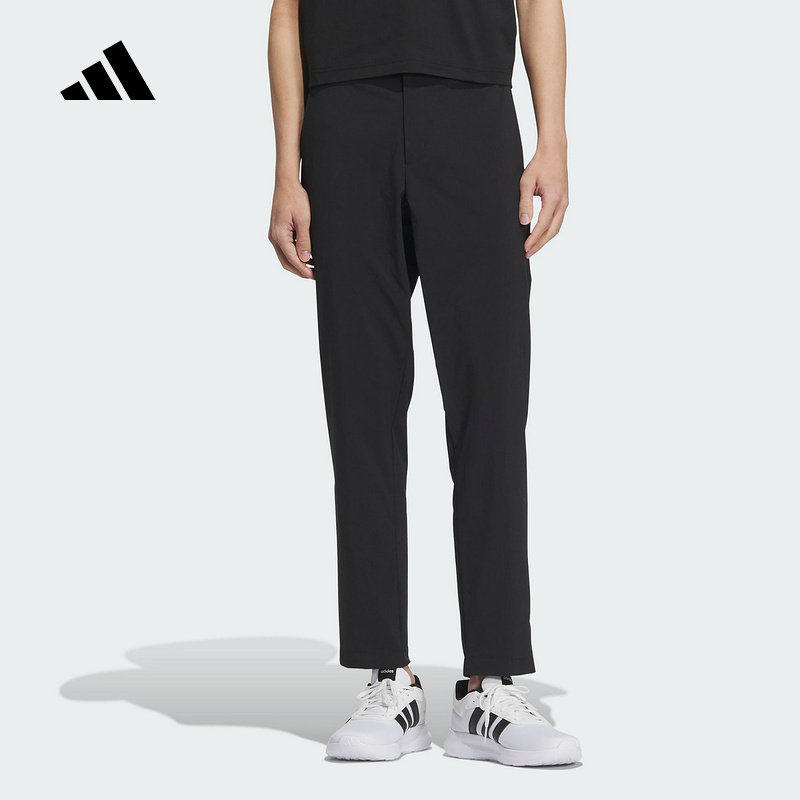 官方正品Adidas阿迪达斯男子梭织长裤户外运动休闲裤KC3086