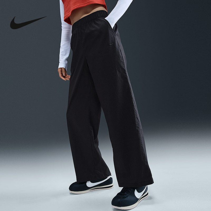 正品Nike耐克秋款CHLL PPLN HR OH PA女裤运动休闲长裤HV2410-010