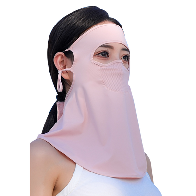 2022年防晒面纱冰丝面罩