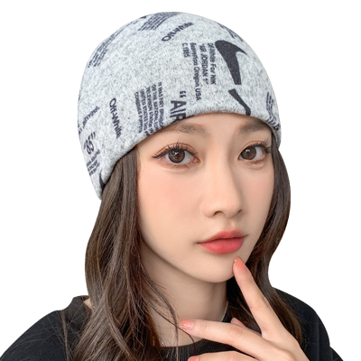 韩版潮保暖防风百搭加厚包头帽子