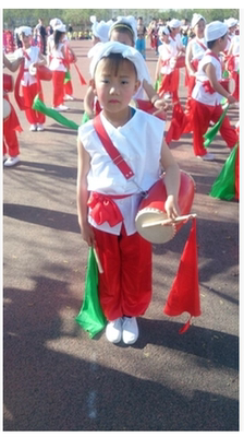 儿童陕北王二小演出服