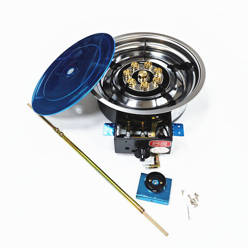 韩式火锅炉 嵌入式 2节延长开关 嵌入式火锅桌红外线燃气猛火灶