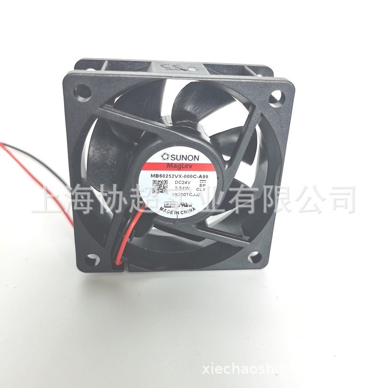 MB60252VX-000C-A99  6025 24V 2.64W 散热风扇