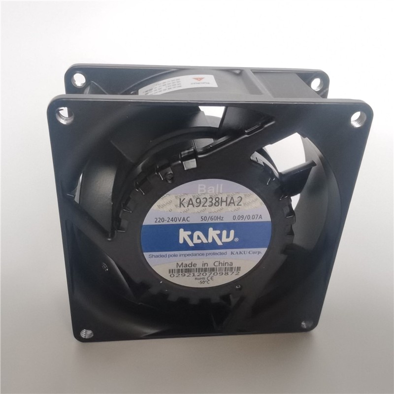KA9238HA2 卡固 220V 0.08A 滚珠轴承 散热风扇 仪器风扇